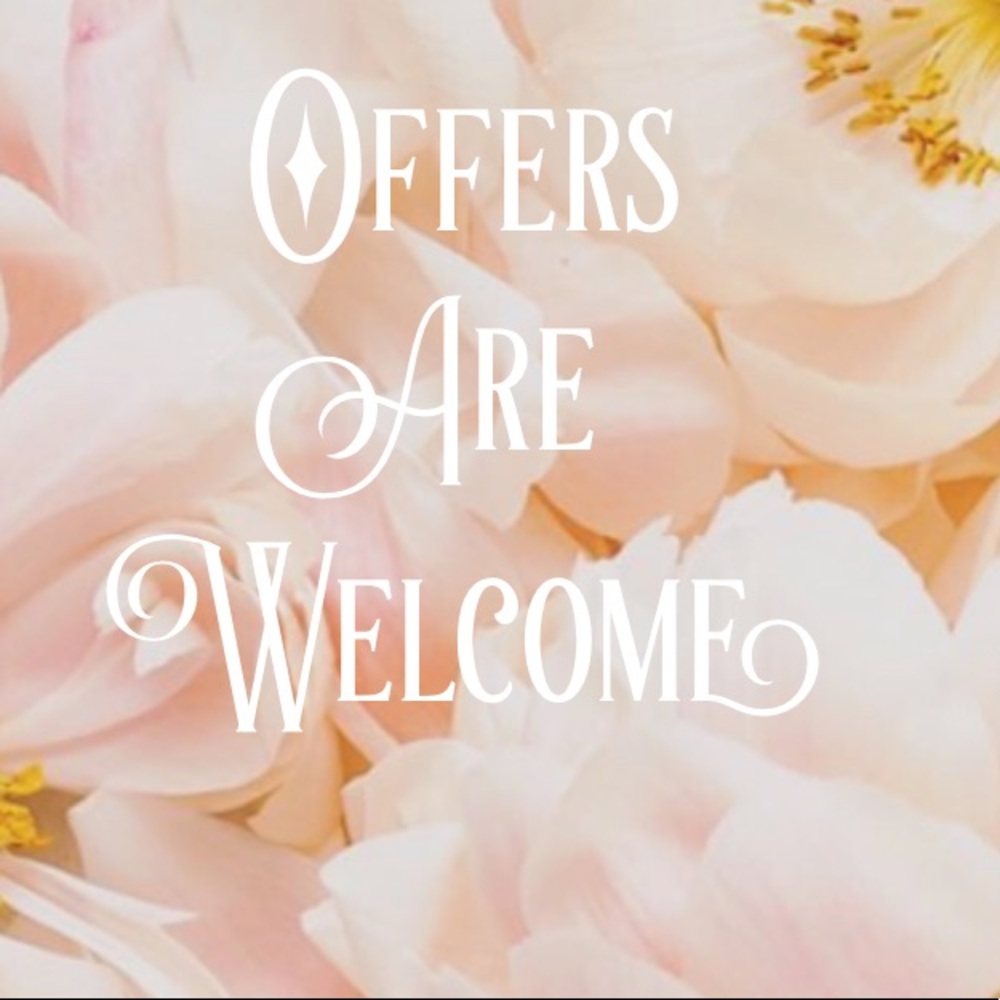 Reasonable Offers are welcome!